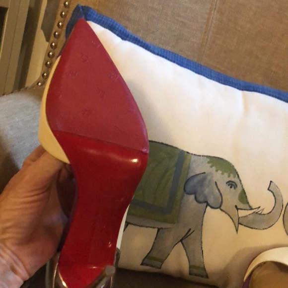 Christian Louboutin elastgram 100 spec hip/veau Version multi - Picture 5 of 10